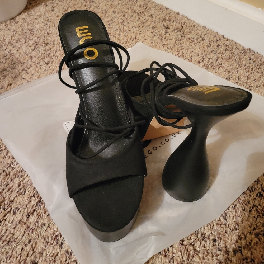 Ankle strap heels